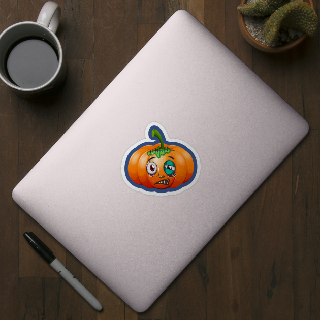 Funny Pumpkin by Mako Design 